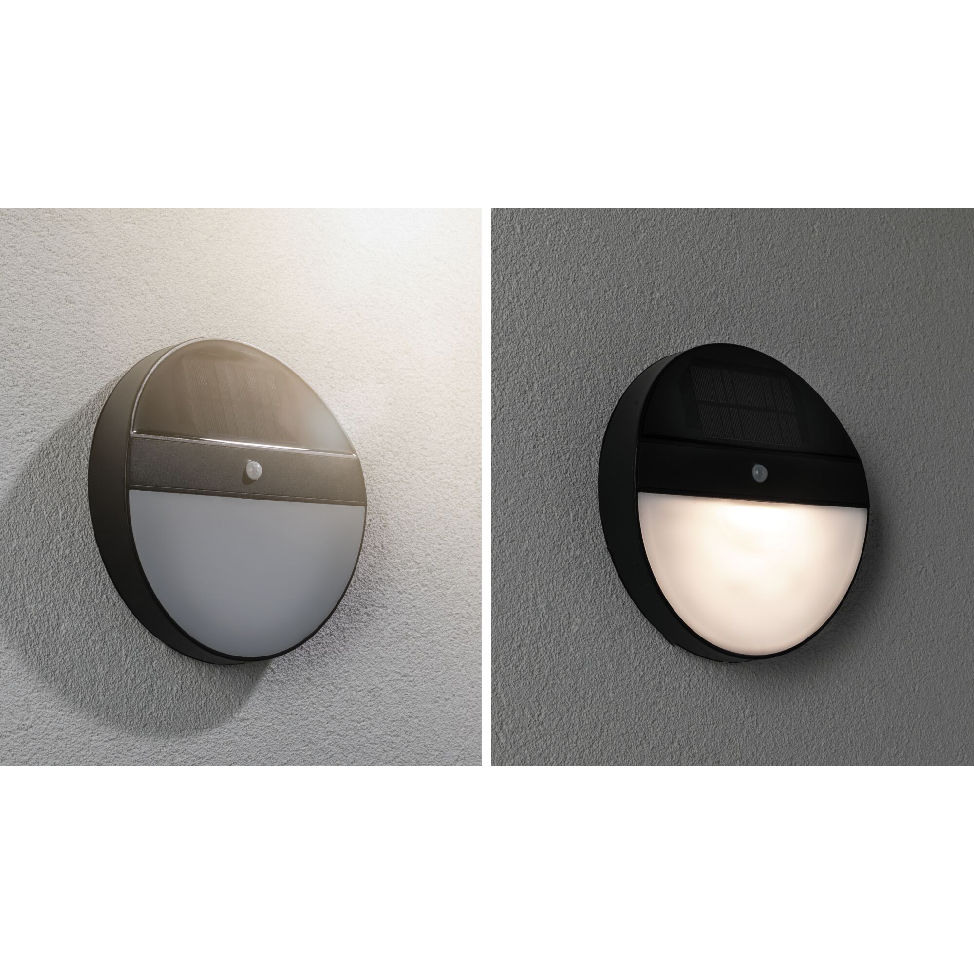 Fasadbelysning Solcell Paulmann Elios LED med Rörelsesensor IP44