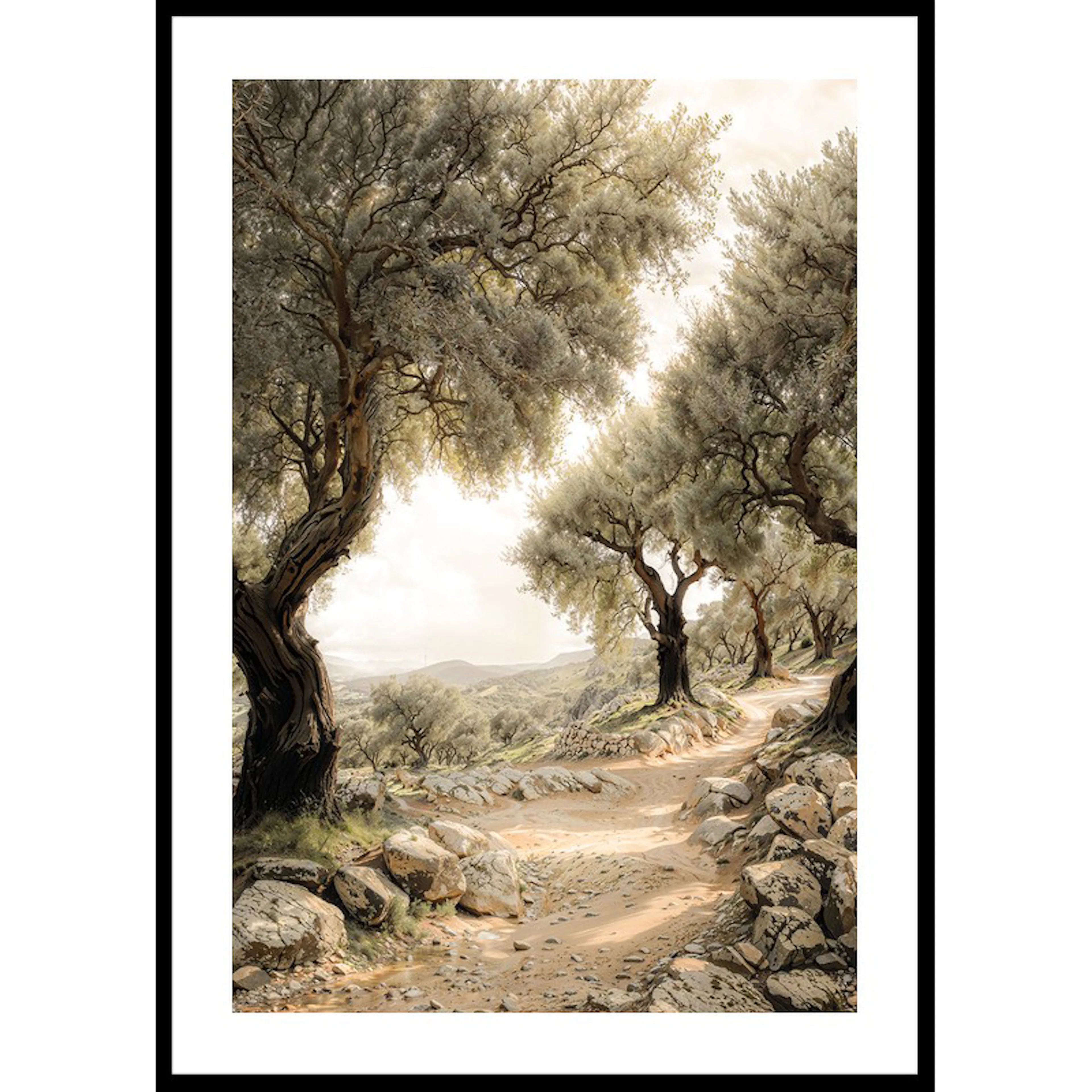 Mediterranean Path 30x40 30x40 cm
