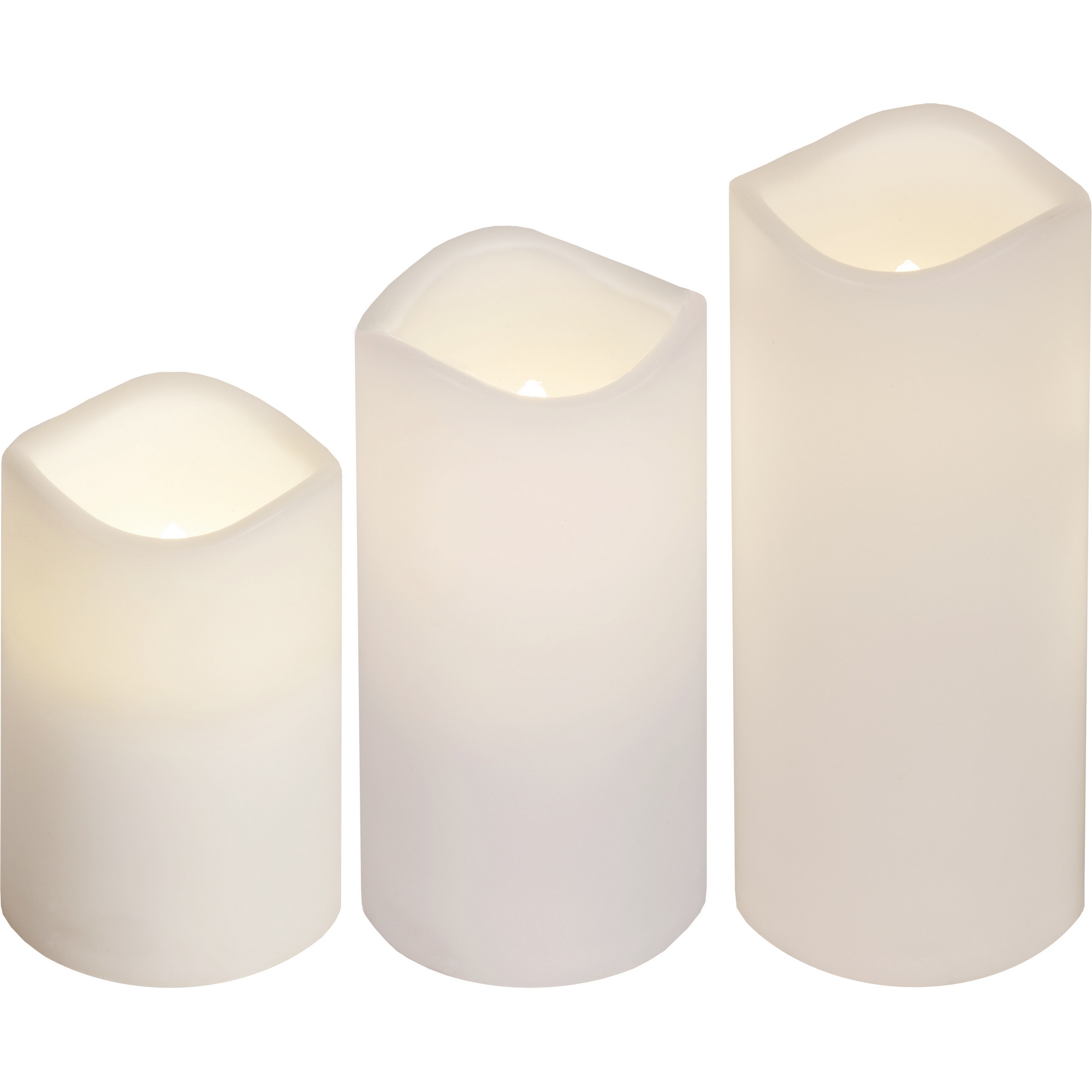 Blockljus Star Trading Paul LED 3-pack