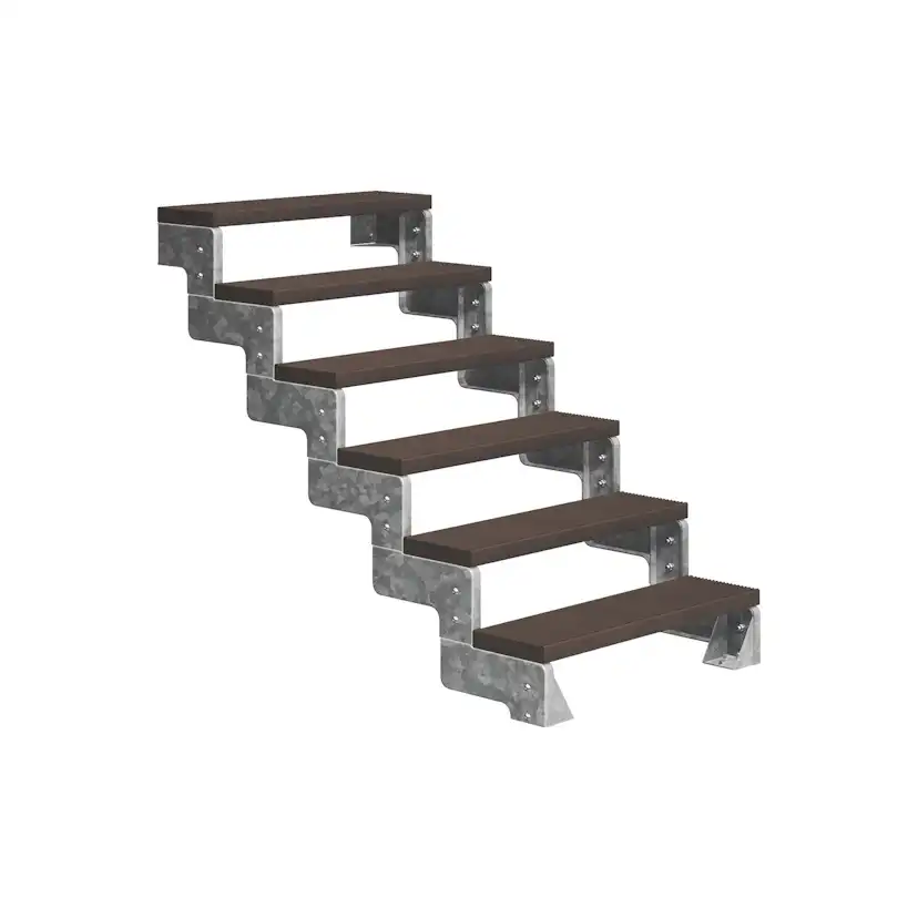 Trädgårdstrappa Dolle Gardentop Trimax utan Räcke