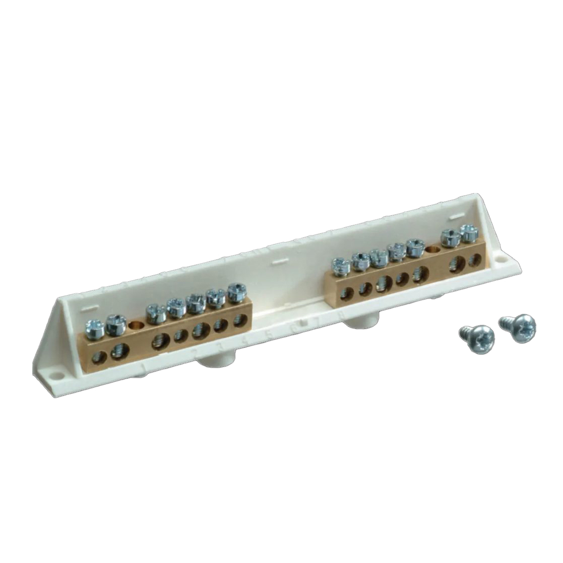 Noll- och jordskena Hager till Kapsling Vector 2281697