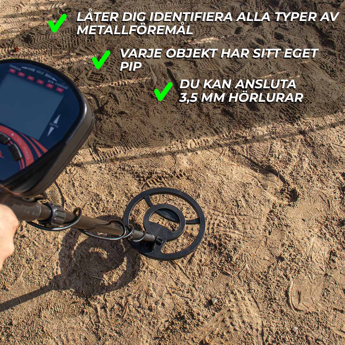 Metalldetektor Klondike Professional