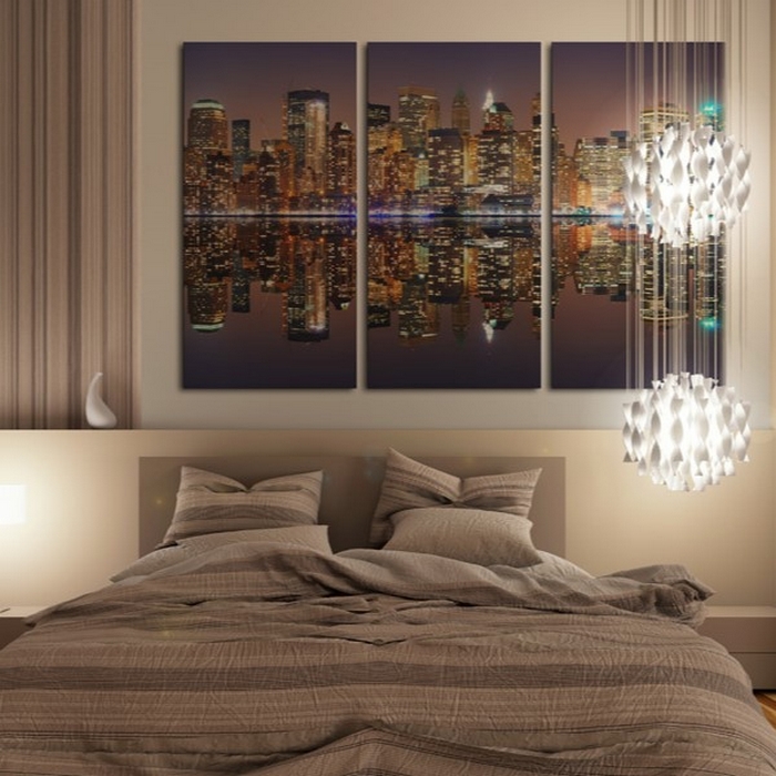Tavla Arkiio New York Water Reflection
