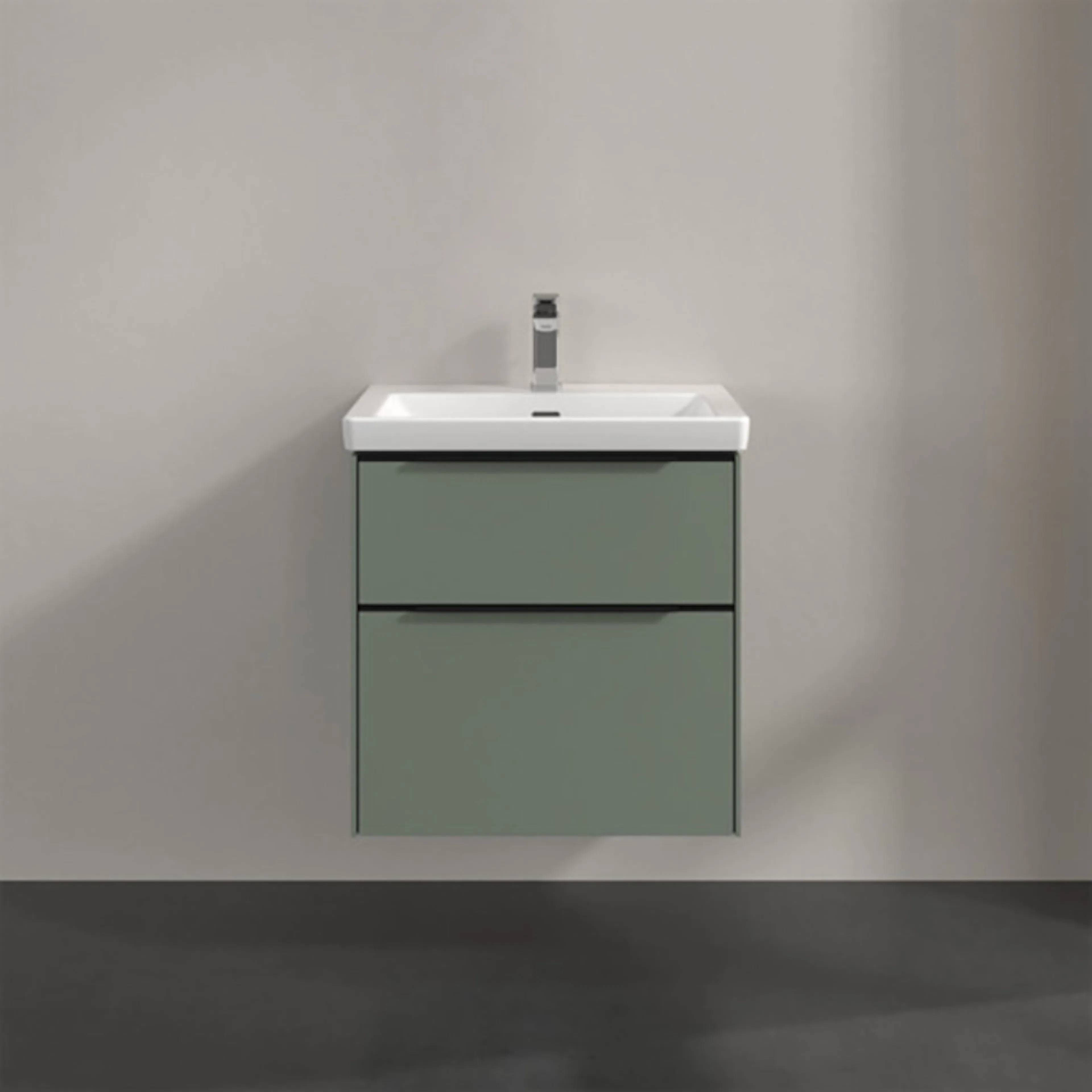 Tvättställsskåp Villeroy & Boch Subway 3.0 med 2 Lådor