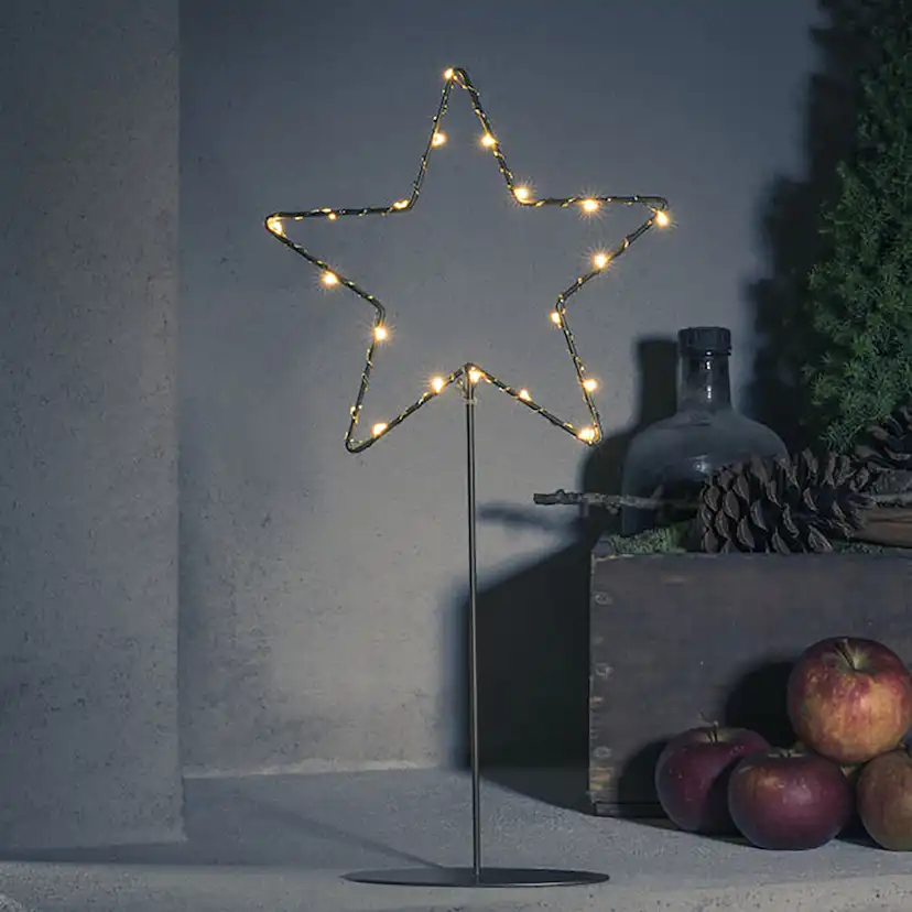 Adventsstjärna Gnosjö Konstsmide 20L LED Metall