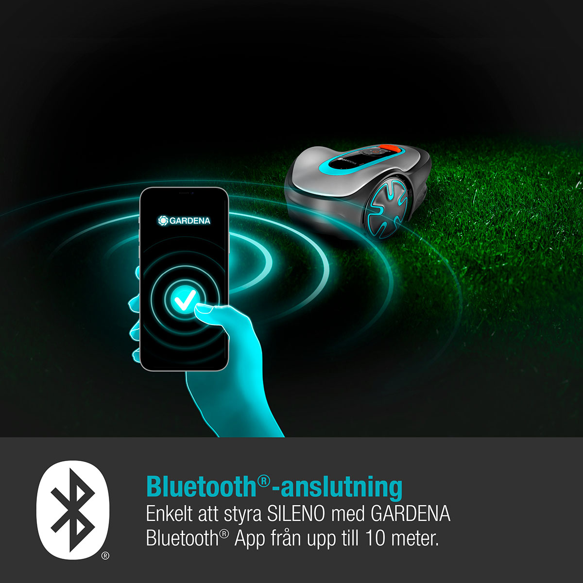 Robotgräsklippare Gardena Sileno Minimo 500