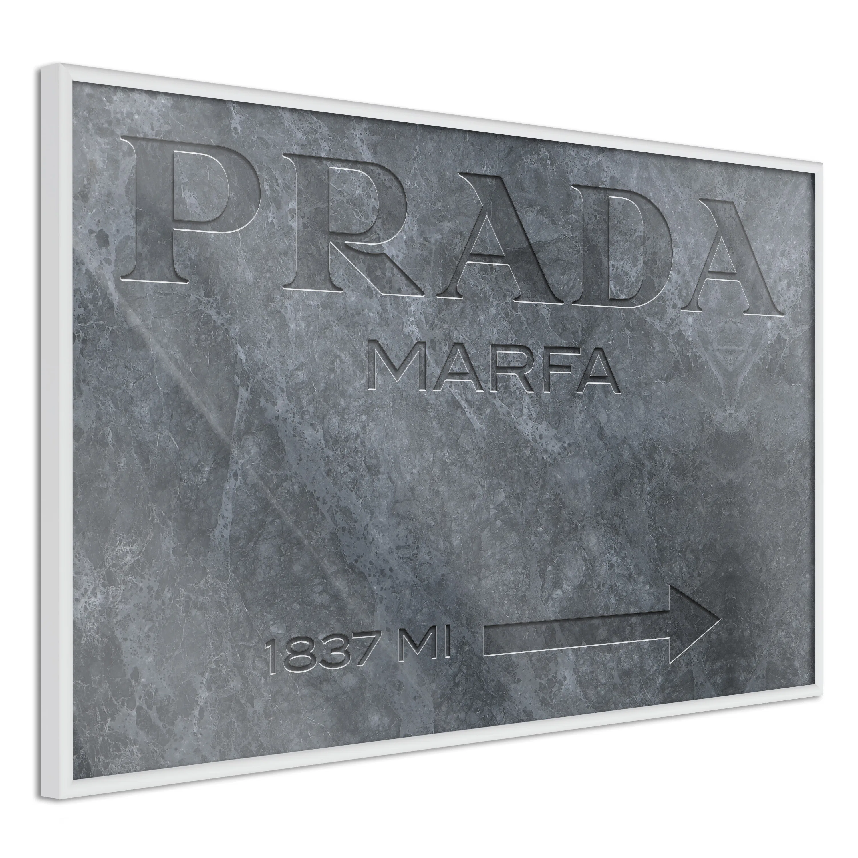 Poster Artgeist Affisch Prada Marble