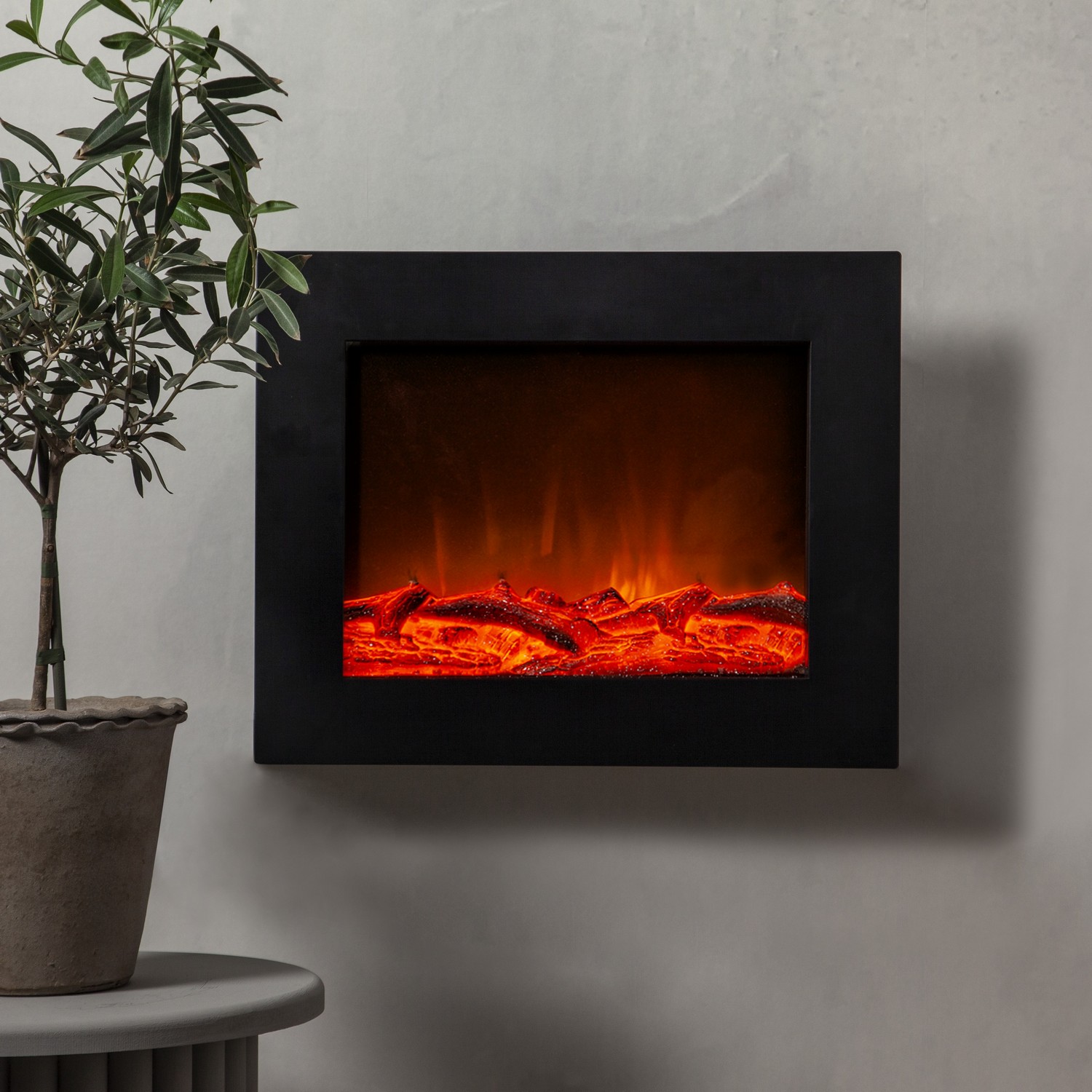 Inomhusdekoration Star Trading Fireplace 50x16x40 cm