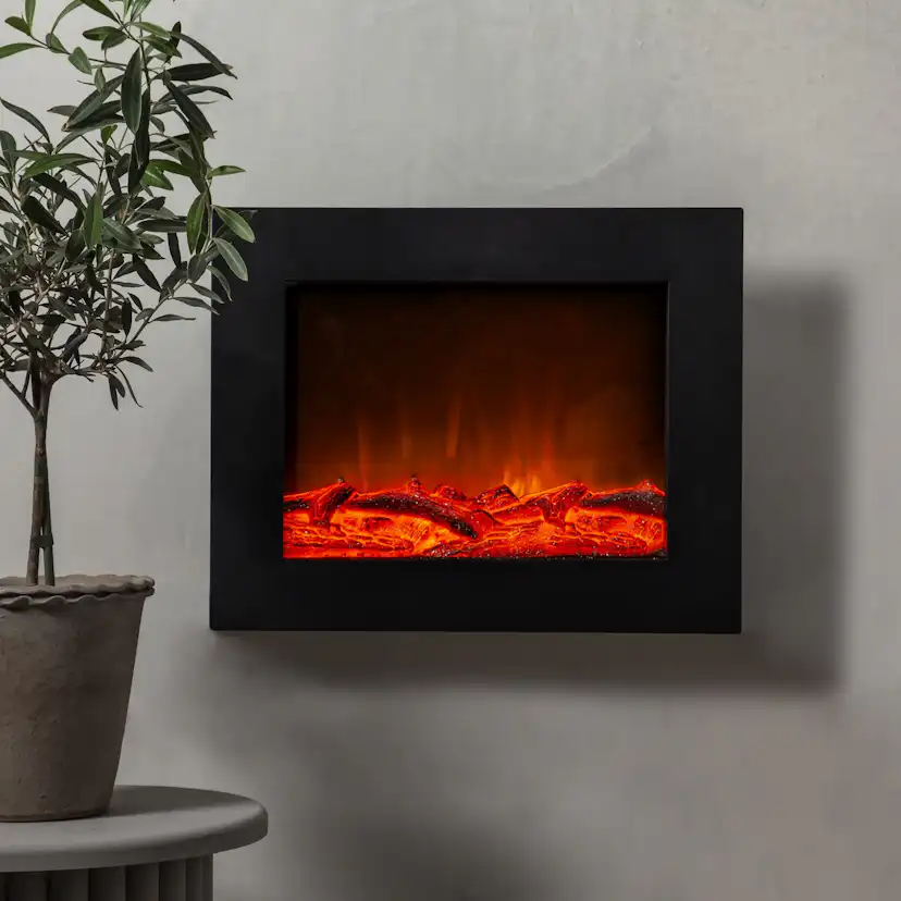 Inomhusdekoration Star Trading Fireplace 50x16x40 cm