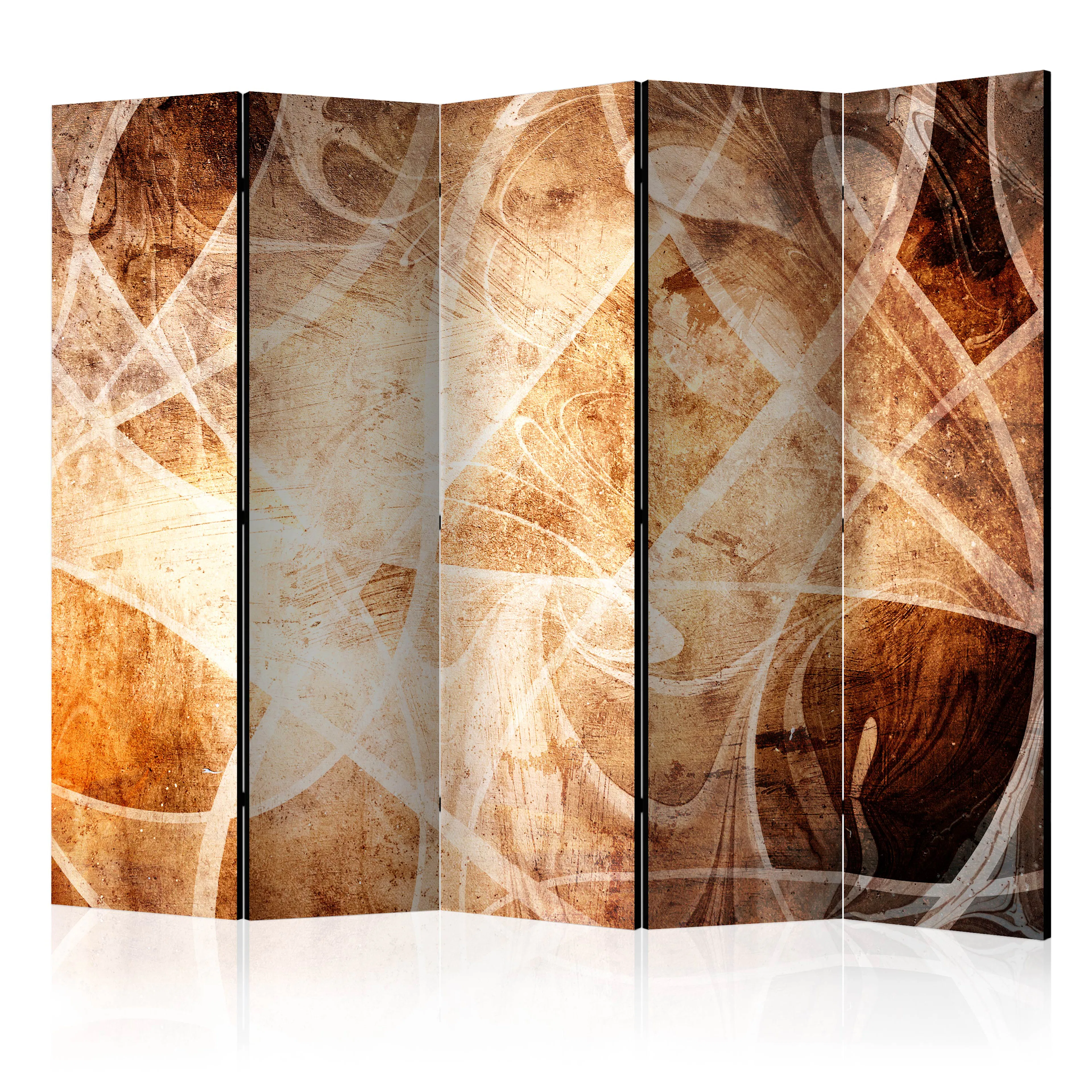 Rumsavdelare Skärmvägg Arkiio Brown Texture II 225x172 cm
