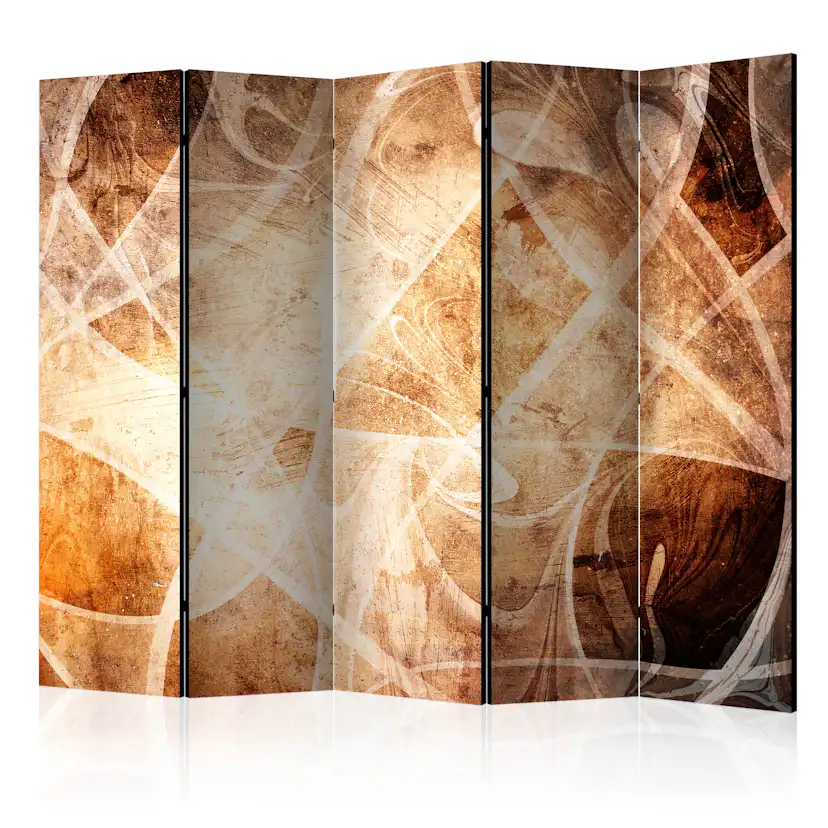 Rumsavdelare Skärmvägg Arkiio Brown Texture II 225x172 cm
