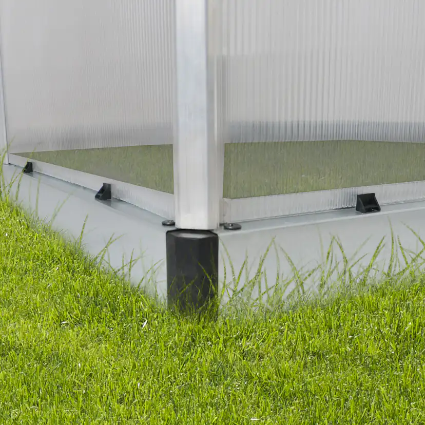 Växthus Canopia by Palram Essence Aluminiumram med UV-Skyddad Polykarbonat & Ventilationsfönster, 14,7 m²