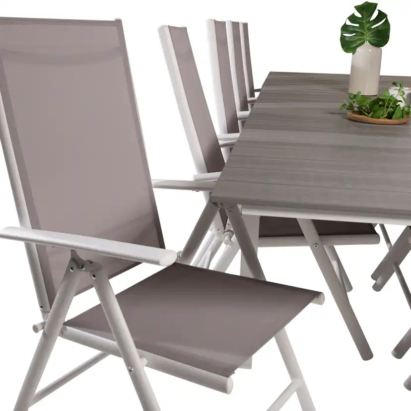 Matgrupp Venture Home Lova 224/324 med 10 Bront Stolar