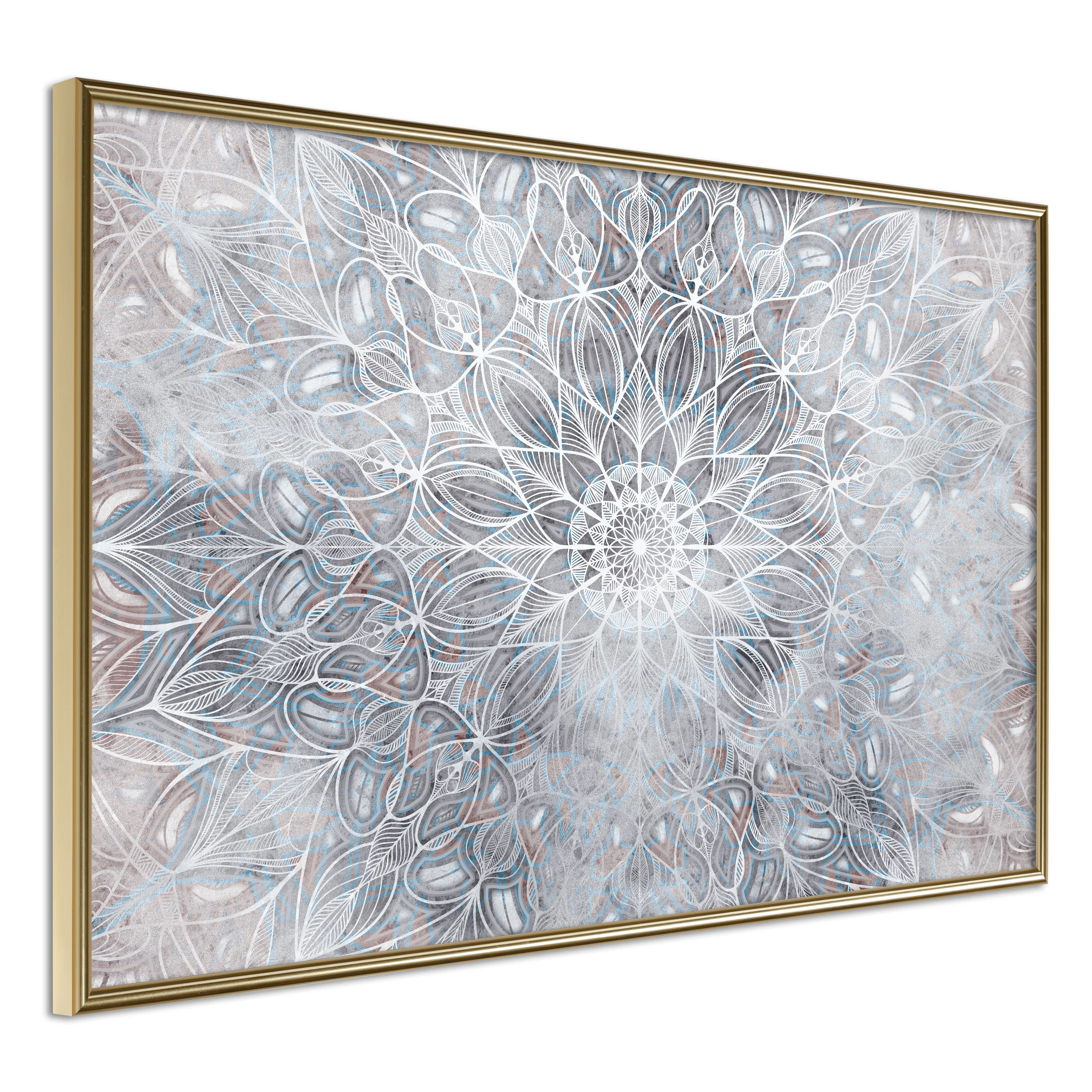Poster Artgeist Affisch Blurred Mandala