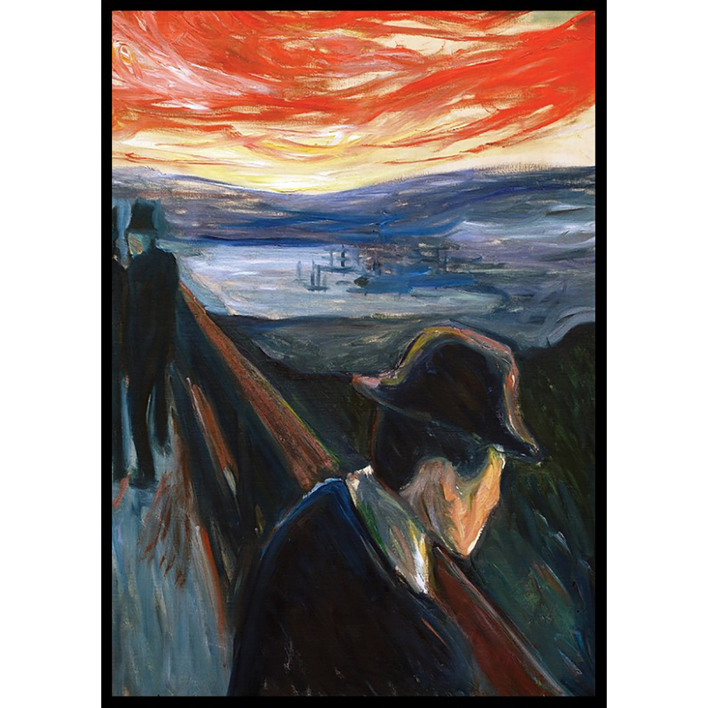 Poster Gallerix Despair By Edvard Munch