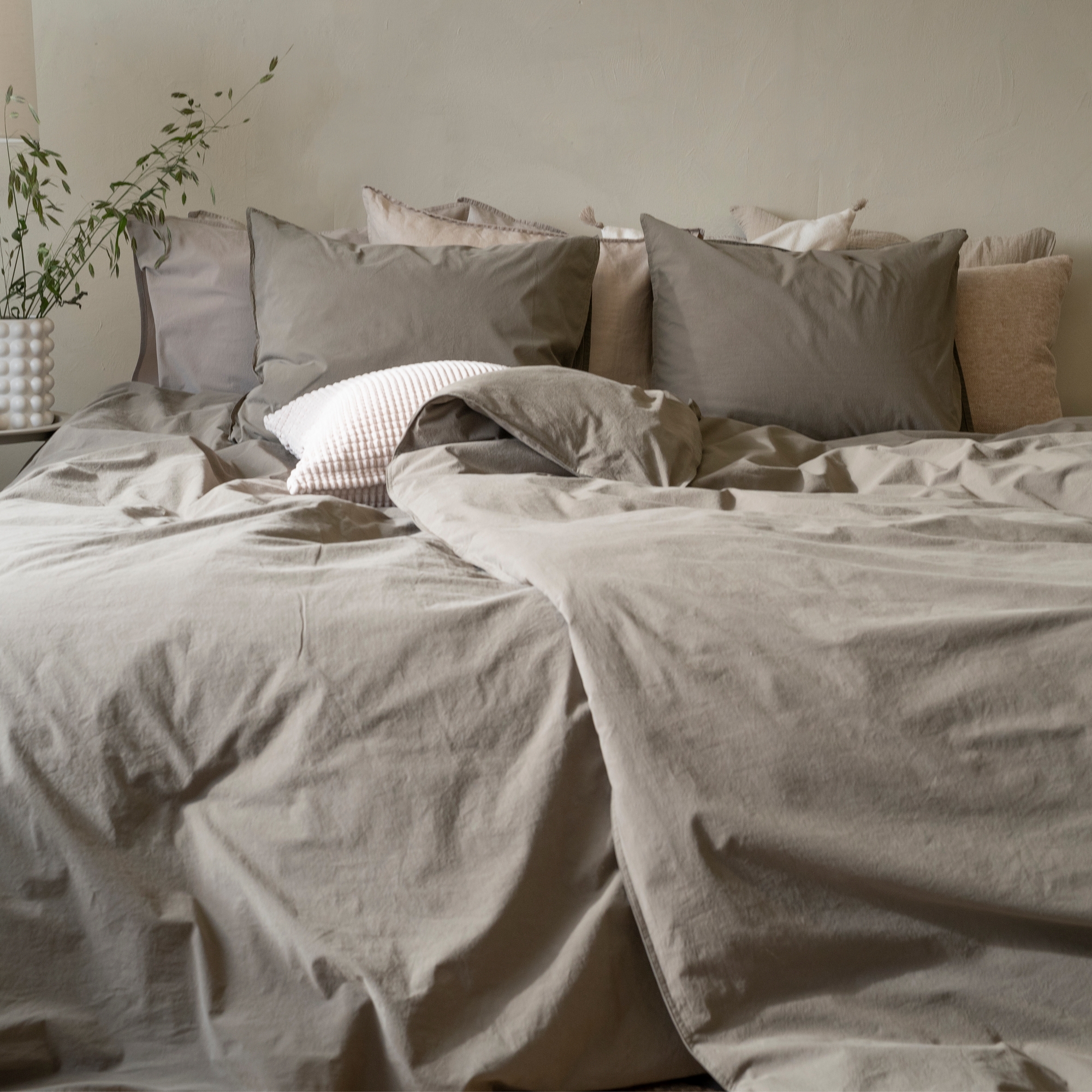 Påslakanset Borganäs of Sweden Percale Dubbelsäng