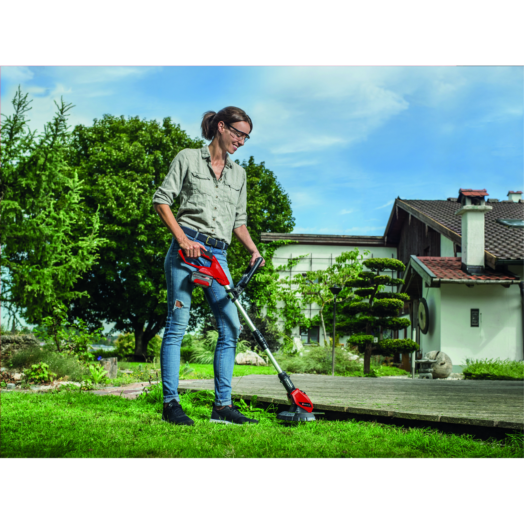 Trimmer Einhell Expert GE-CT 18 Li Utan Batteri