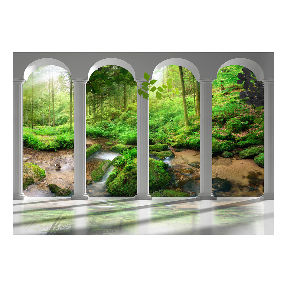 Fototapet Arkiio Pillars And Forest