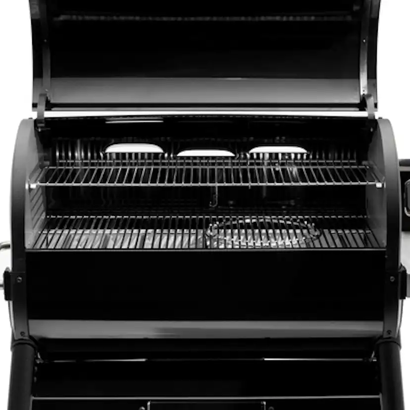 Träpelletsgrill Weber SmokeFire EX6 GBS Svart, Grillyta med 2 Zoner