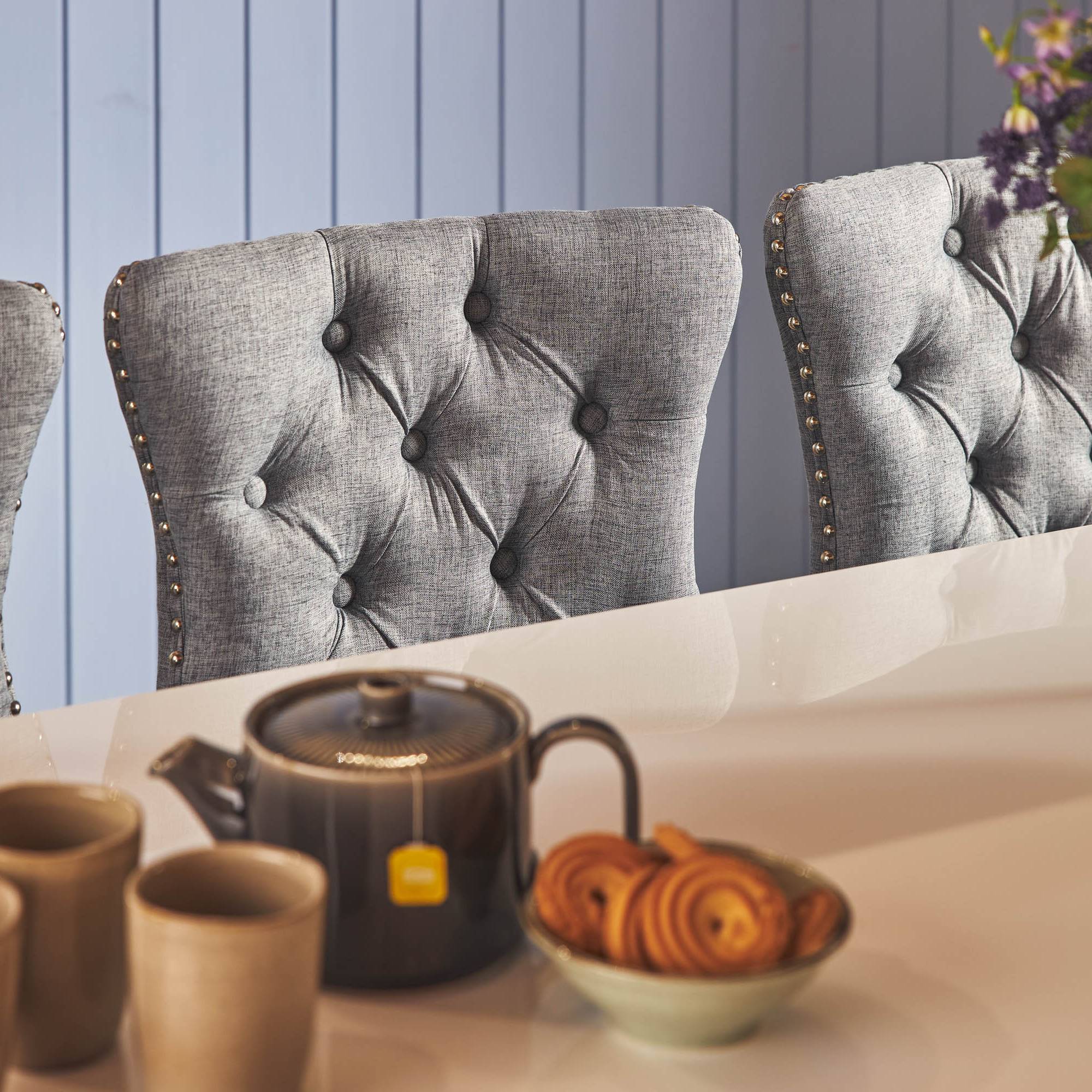 Matgrupp Concept 55 Cibus Matgrupp 180 cm med 6 Bergviken Matstol