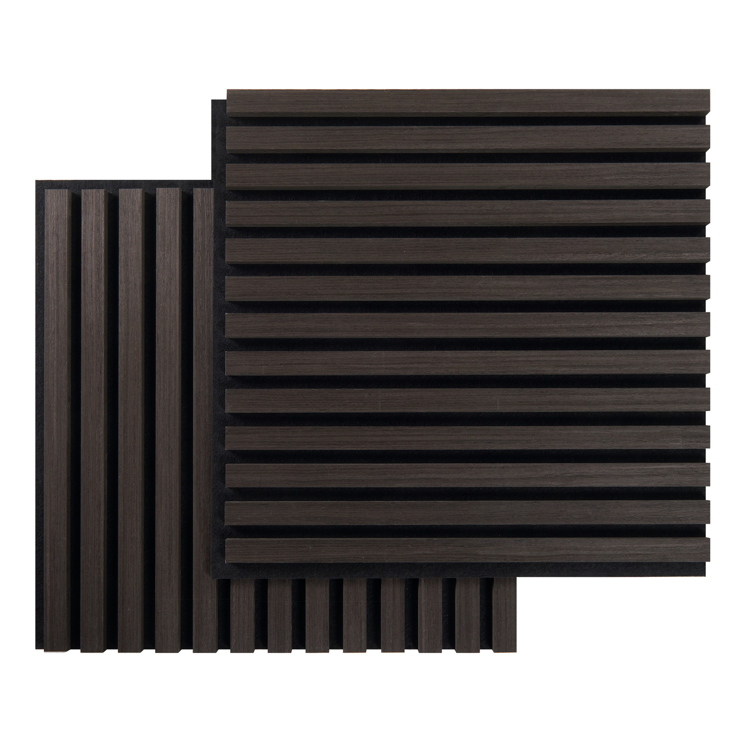 Akustikpanel SQUARE - Smoked oak 2st Rökt ek