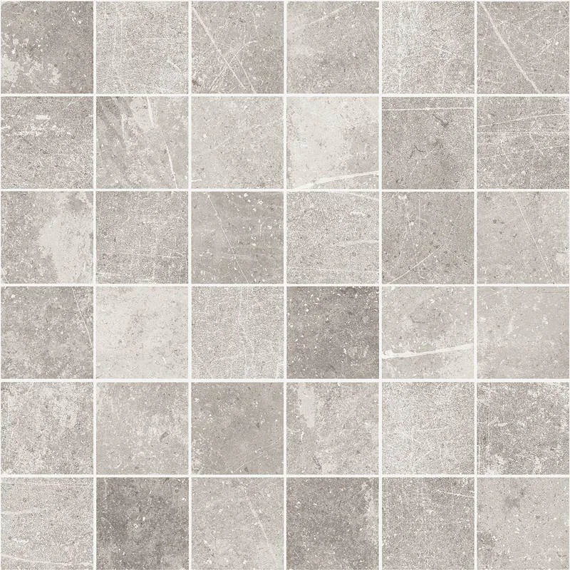 Mosaik Konradssons Panarea Grey Grå5x5 cm