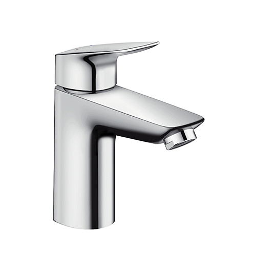 Tvättställsblandare Hansgrohe Logis 100 med Push-Open Med Push-Open