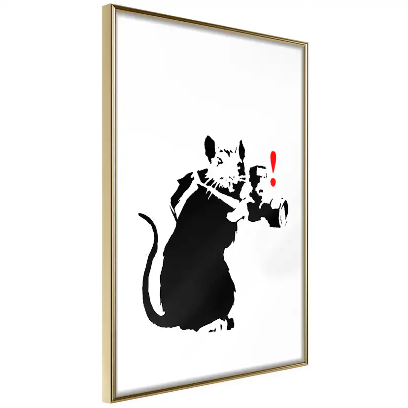 Poster Artgeist Affisch Rat Photographer