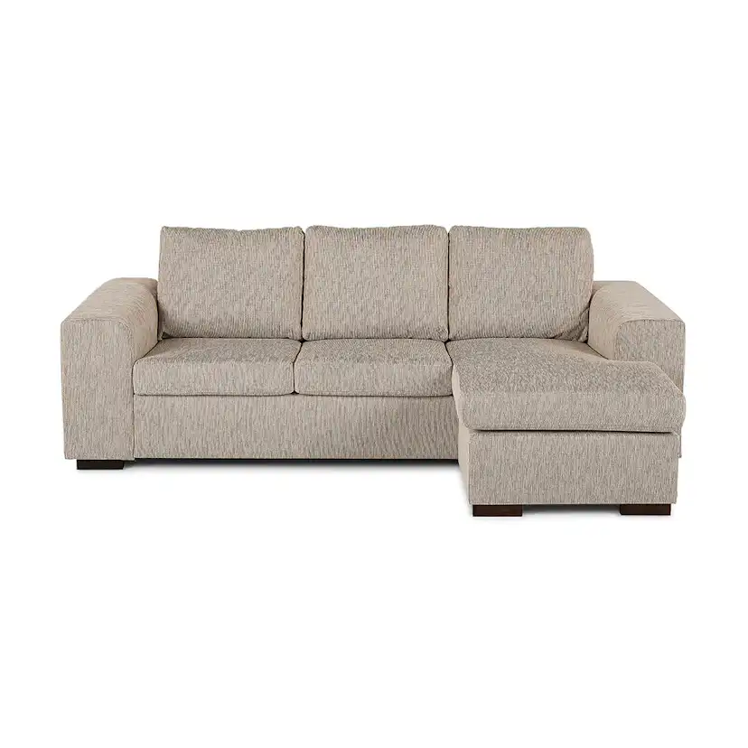 Connect Divansoffa 3-sits Vändbar Beige Beige