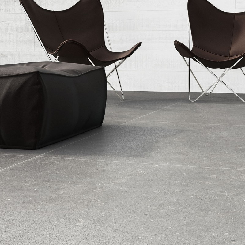 Klinker Living Ceramics Bera & Beren Coal Grå 45x90 cm