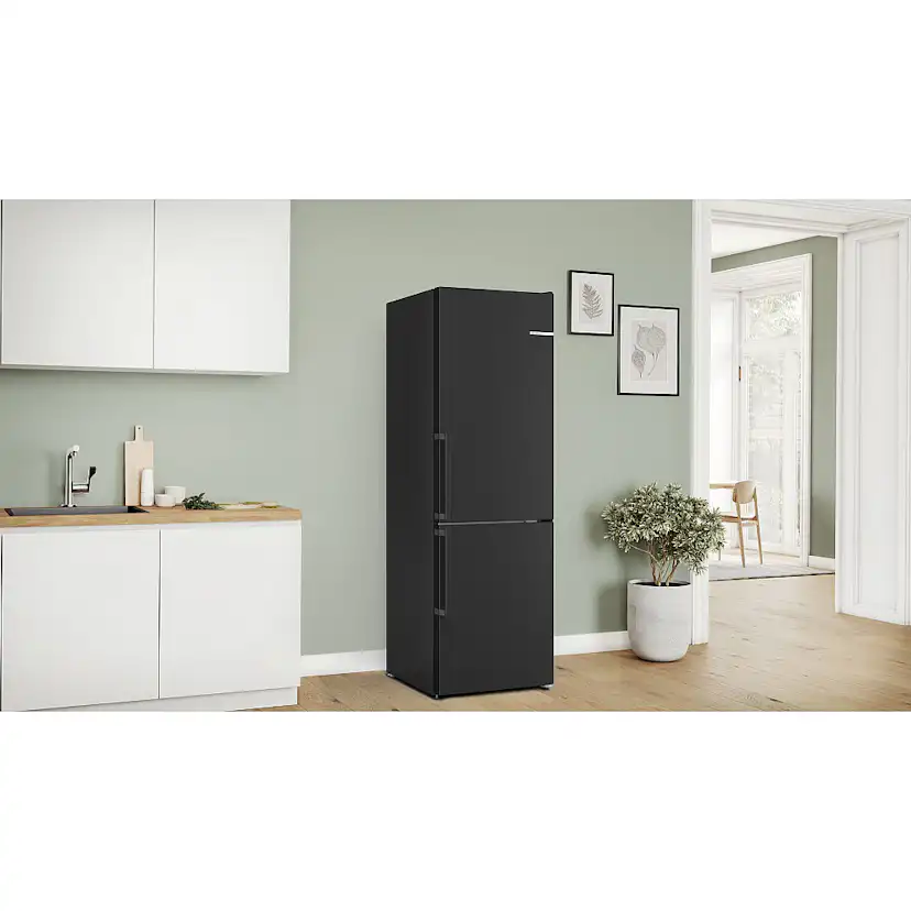 Kombiskåp Kyl/Frys Bosch 2 st KGN36VXCT Serie 4 186cm Otroligt Tyst Energiklass C
