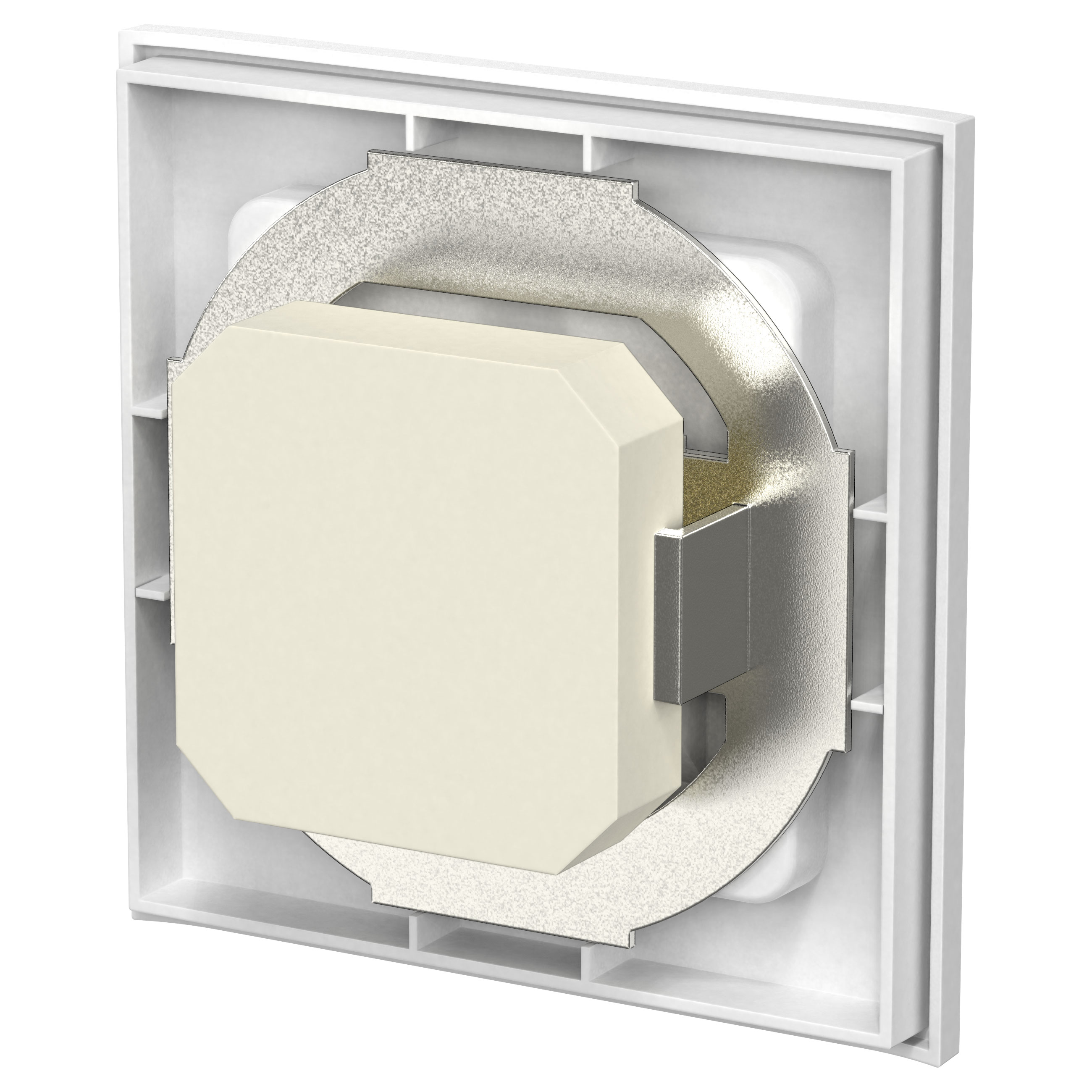 Data/Teleuttag Gelia 2xRJ45 Infälld