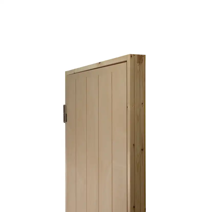 Varmförrådsdörr Jabo Obehandlad Spårfräst Plywood 9x20 dm