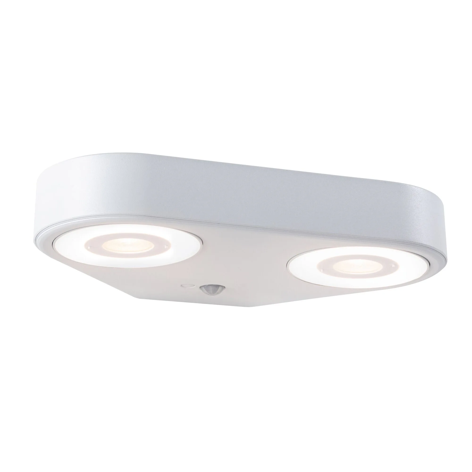 Fasadbelysning LED Paulmann Silma Dubbel med Skymningsstyrd rörelsedetektor IP44 230V