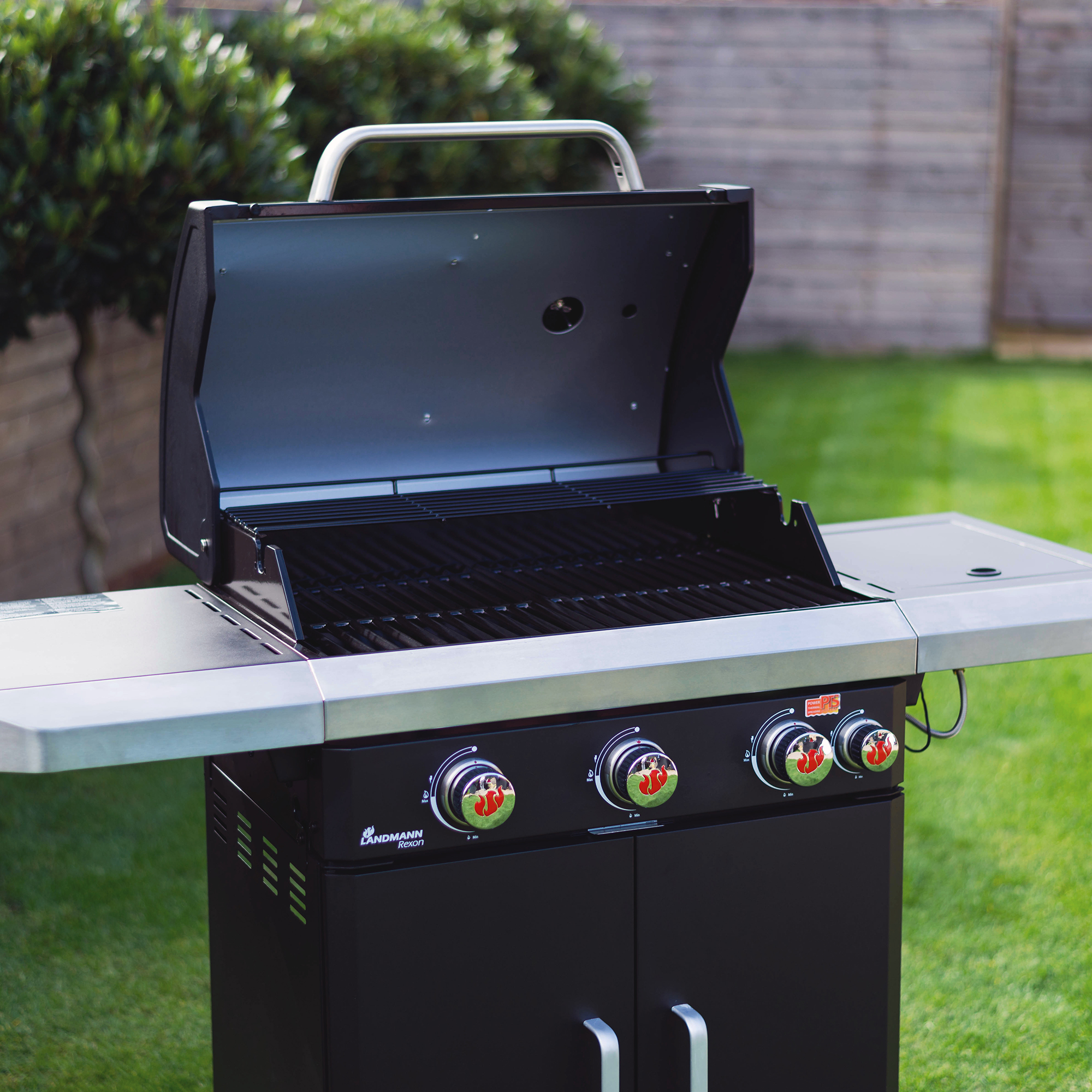 Gasolgrill Landmann Rexon PTS 3.1 Black
