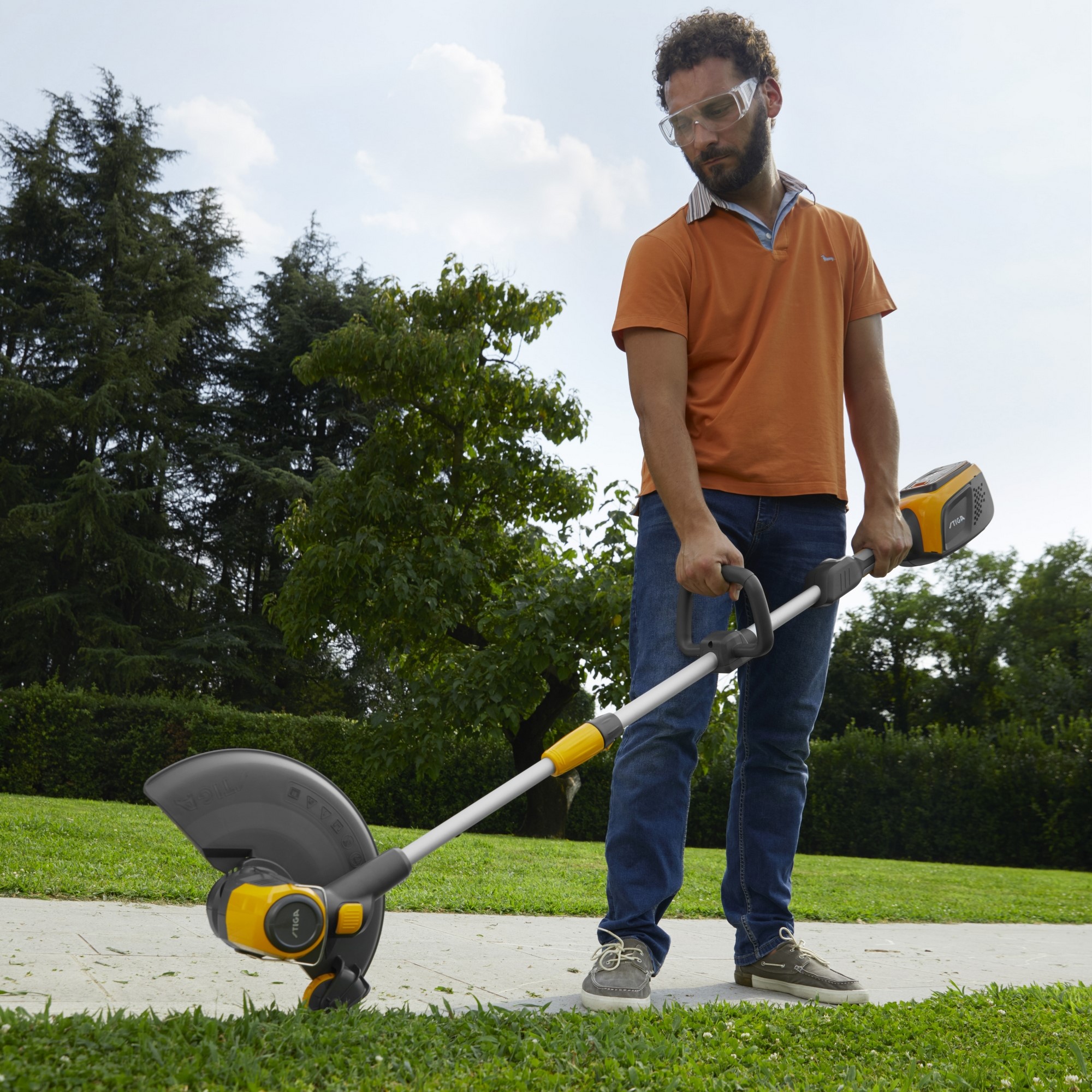 Trimmer STIGA GT 500e Med Batteri & Laddare