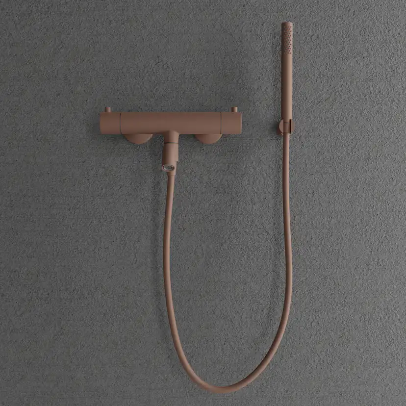 Badkarsblandare Scandtap Steel Pleasure 4 med Handdusch