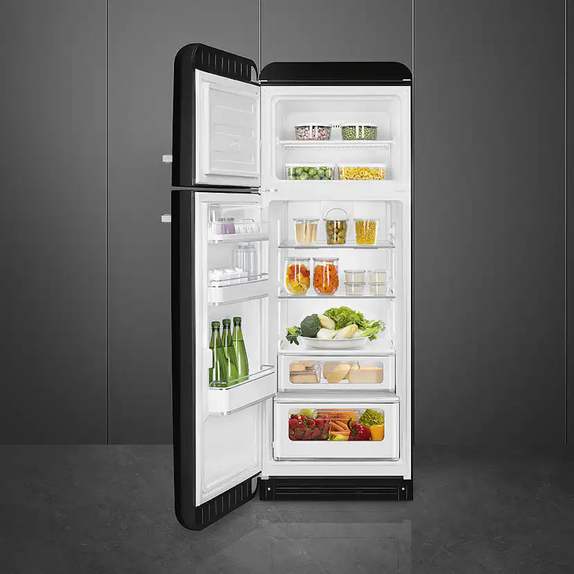 Kombinerad kyl/frys Smeg FAB30LBL6 Svart 50's Style