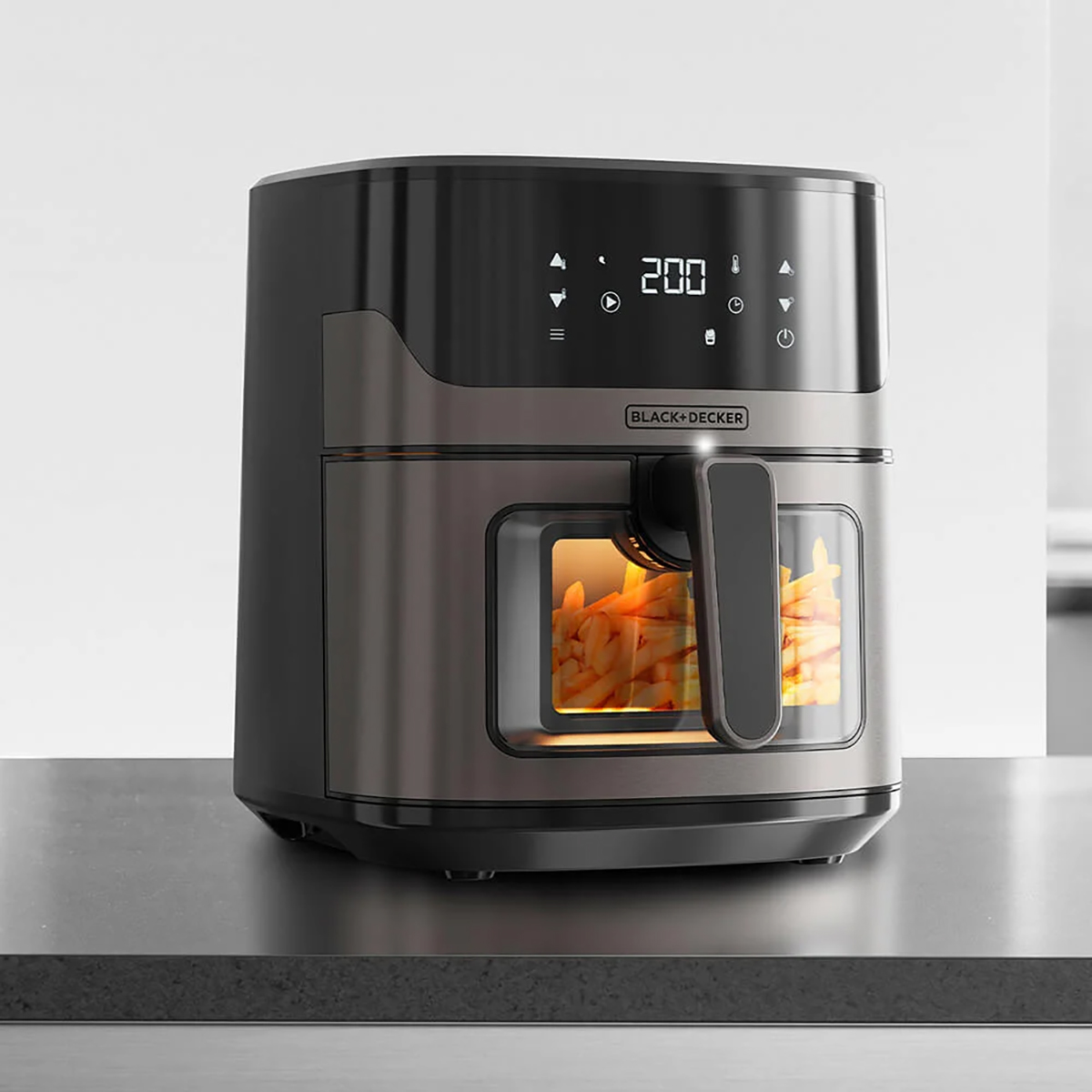 Air Fryer BLACK+DECKER 1600W 6.5L Oljefri Fritös