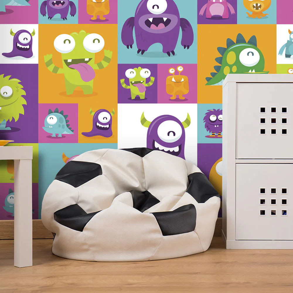 Fototapet Arkiio Lovely Monsters 50x1000 cm