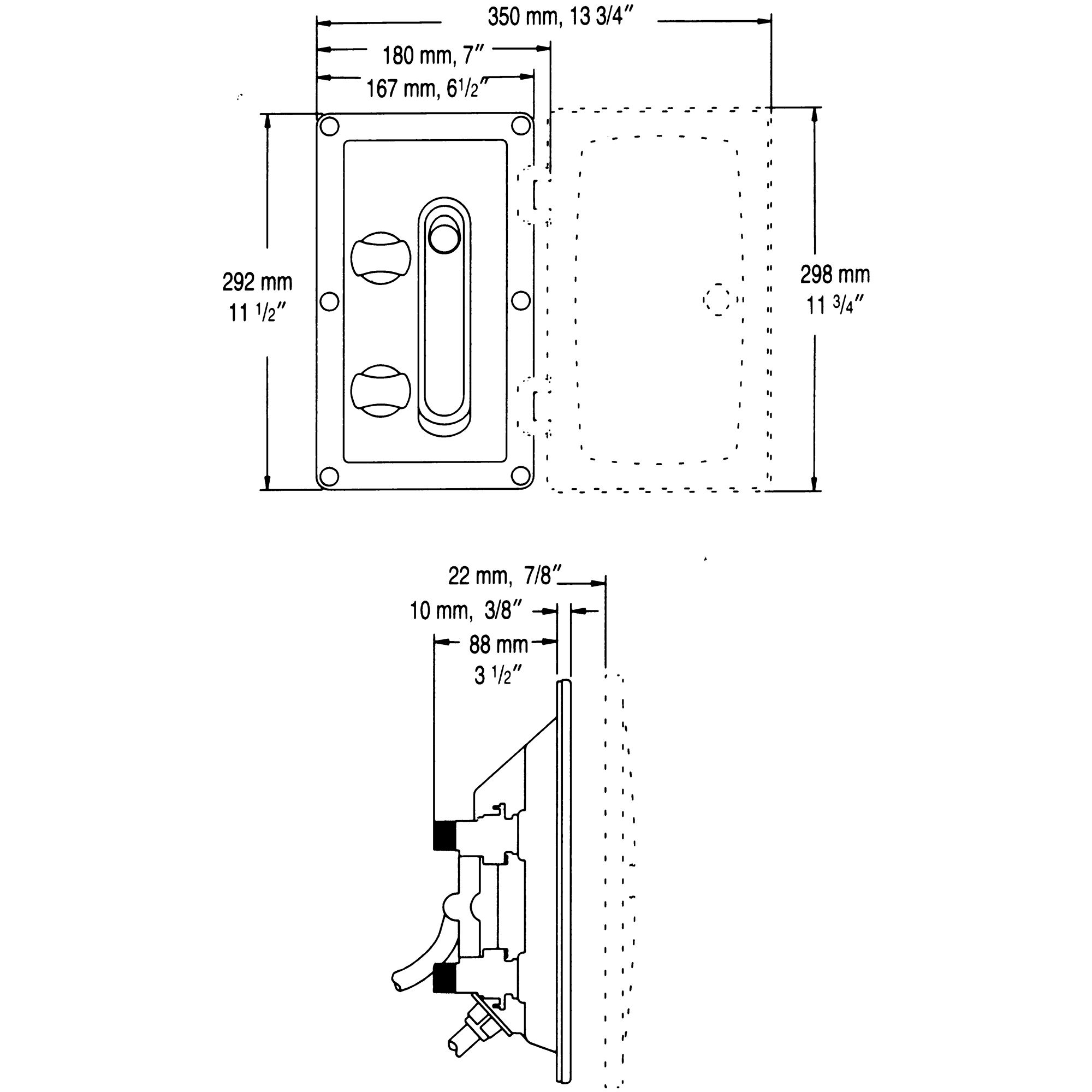 Dusch Whale Elegance med Lock