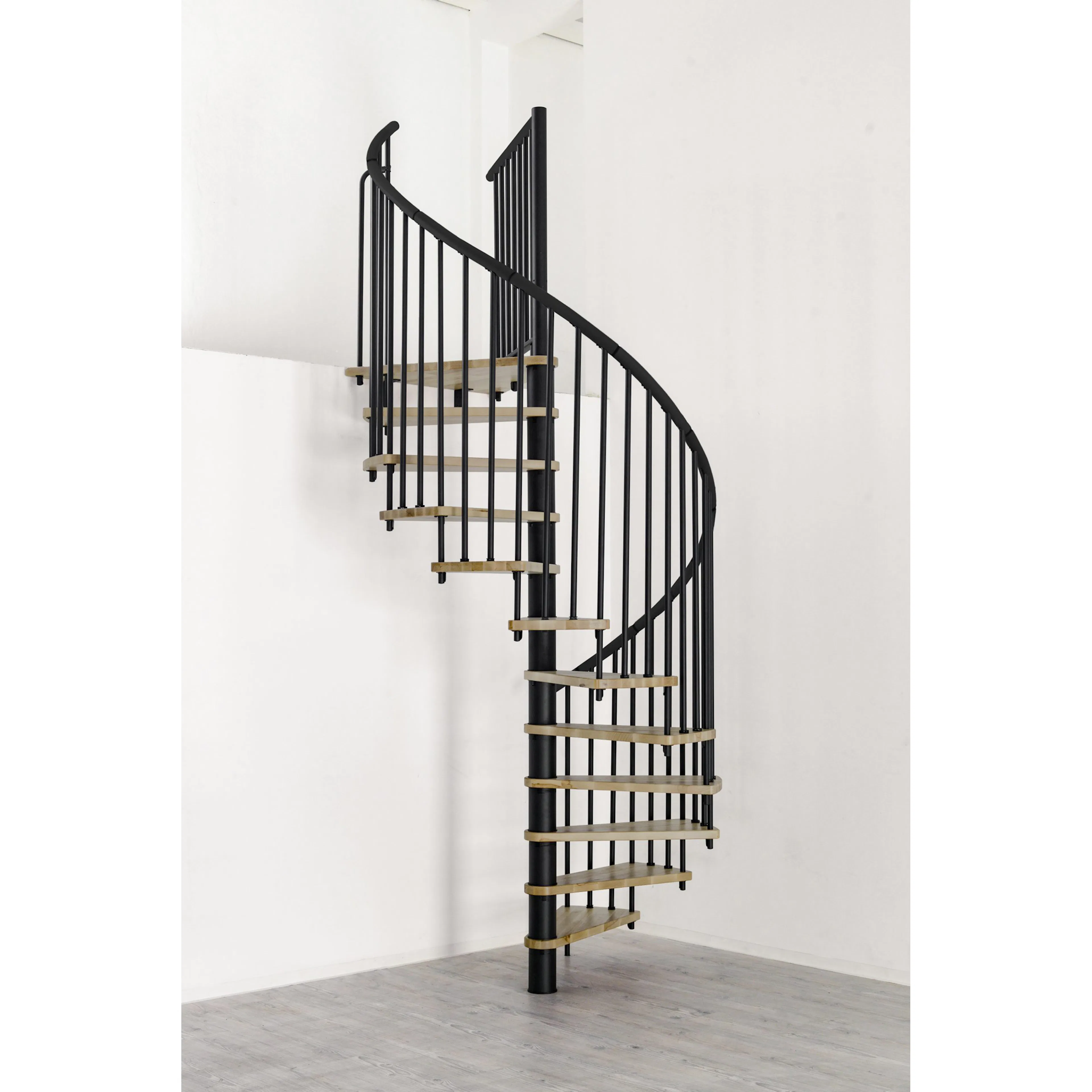 Spiraltrappa Byggera Euro Design Svart