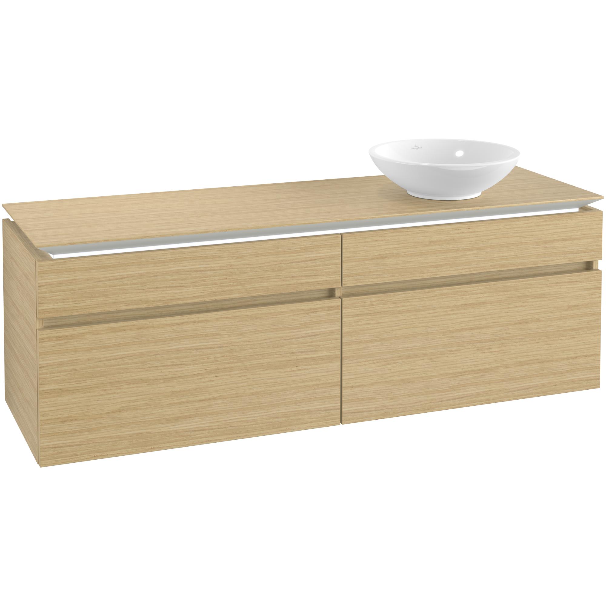 Tvättställsskåp Villeroy & Boch Legato 1600 med 4 Lådor för Fristående Tvättställ