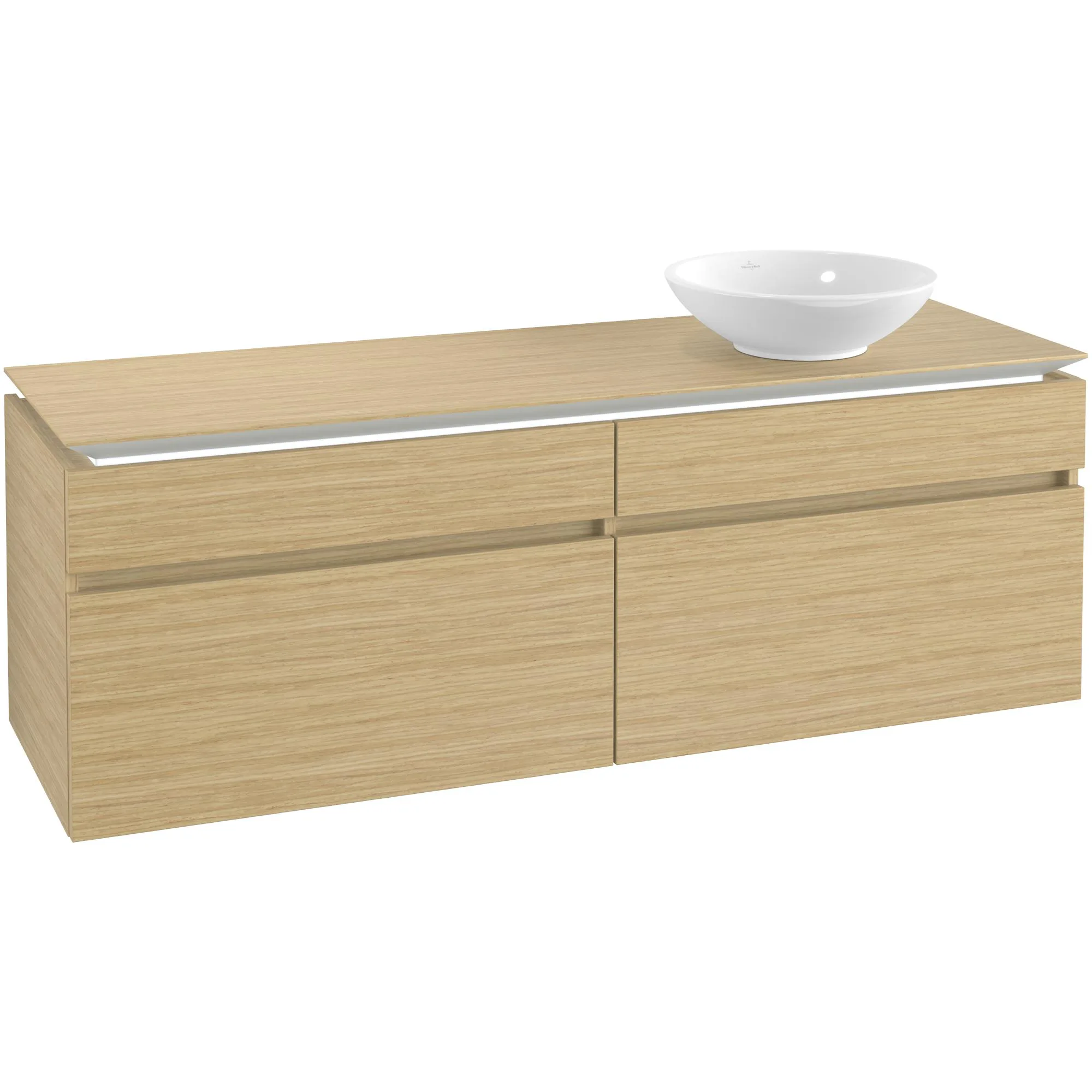 Tvättställsskåp Villeroy & Boch Legato 1600 med 4 Lådor för Fristående Tvättställ