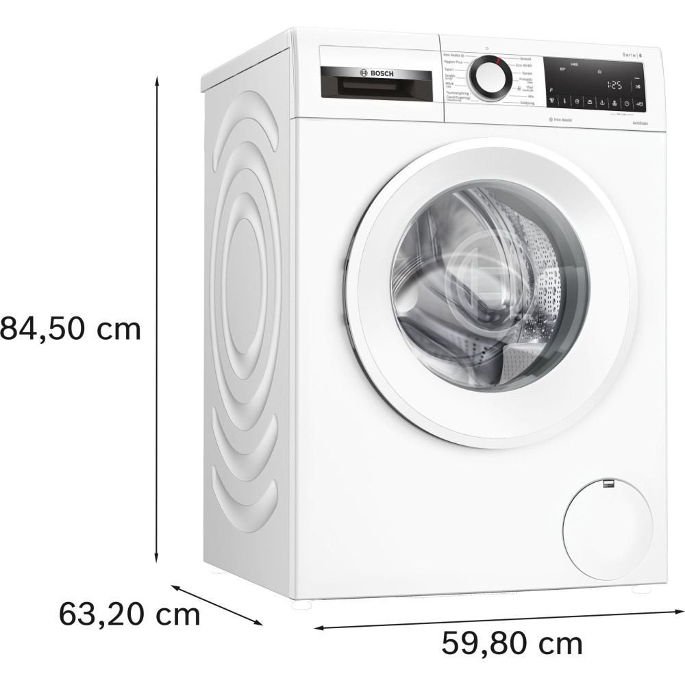 Tvättmaskin Bosch WGG244ZASN Serie 6 9 kg