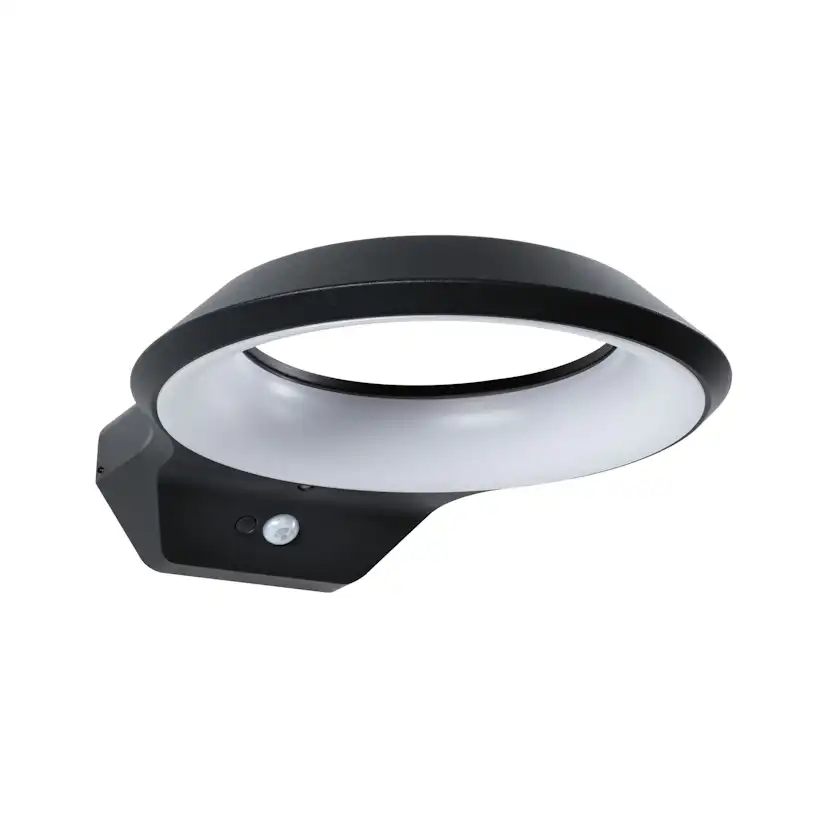 Fasadbelysning LED Paulmann Anela med Skymningsstyrd rörelsedetektor IP44 230V Ljus: Soft White