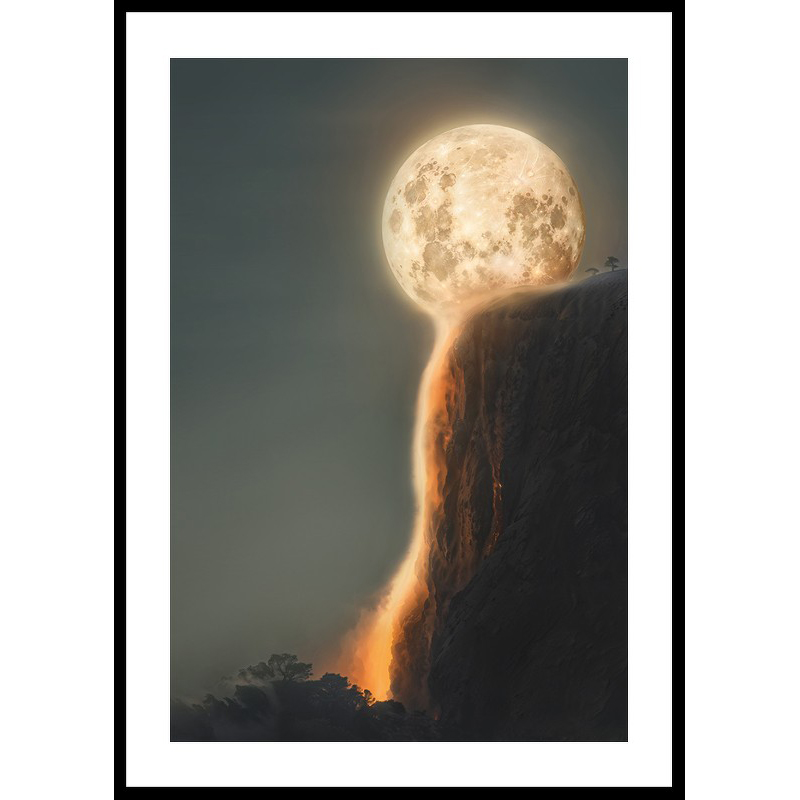 Poster Gallerix Melting Moon