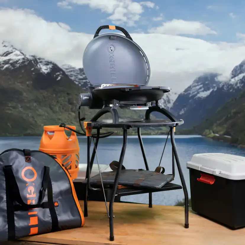 Grillbord O-Grill Table Black