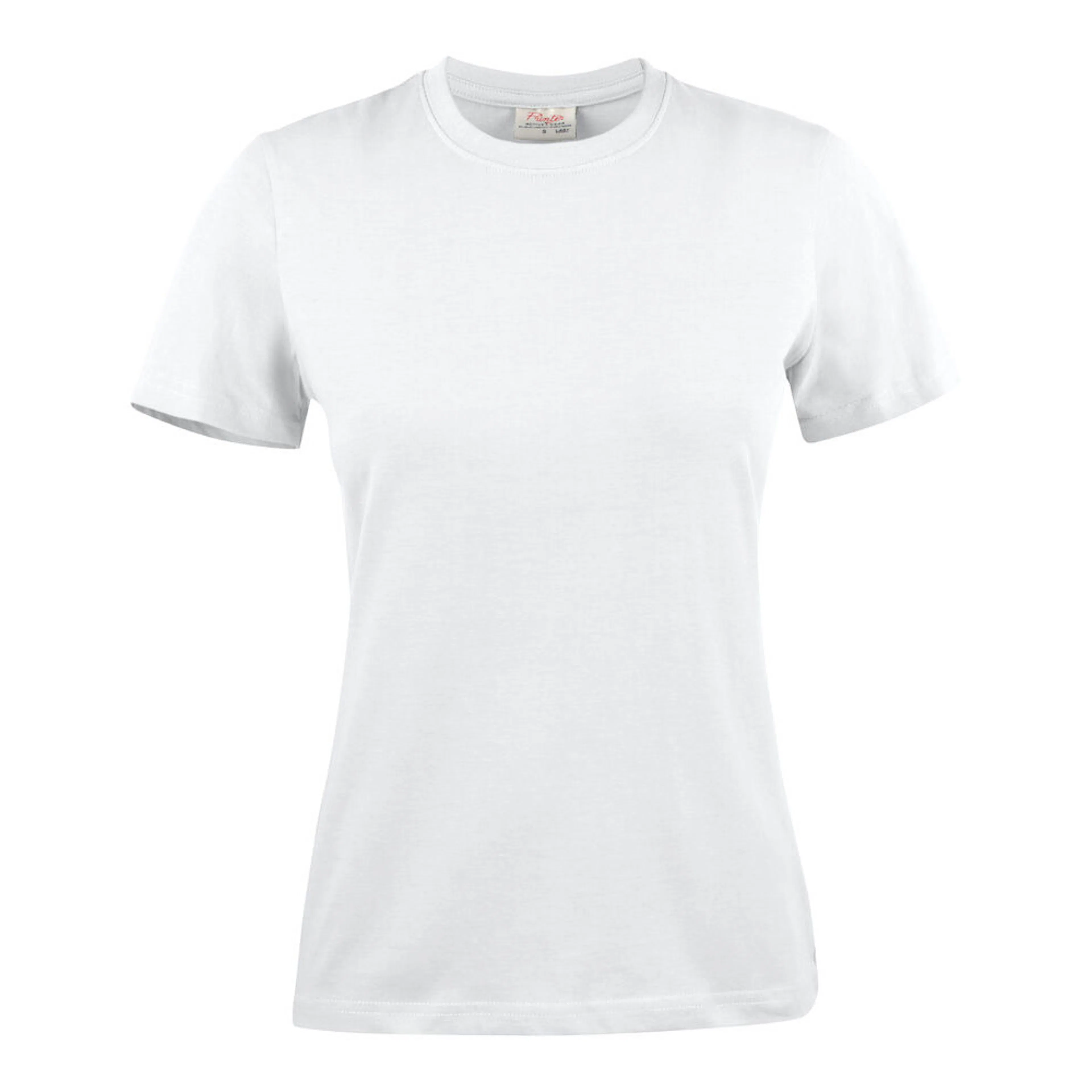 Printer Light T-shirt Lady White M Storlek: M, Färg: Vit