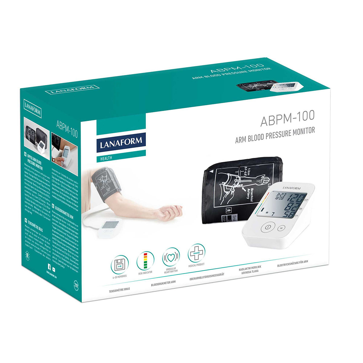 Blodtrycksmätare Lanaform Till Överarm ABPM-100